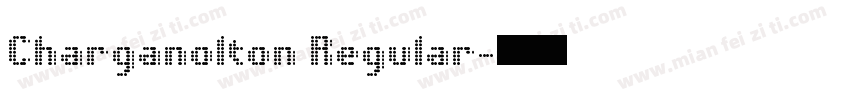 Charganolton Regular字体转换